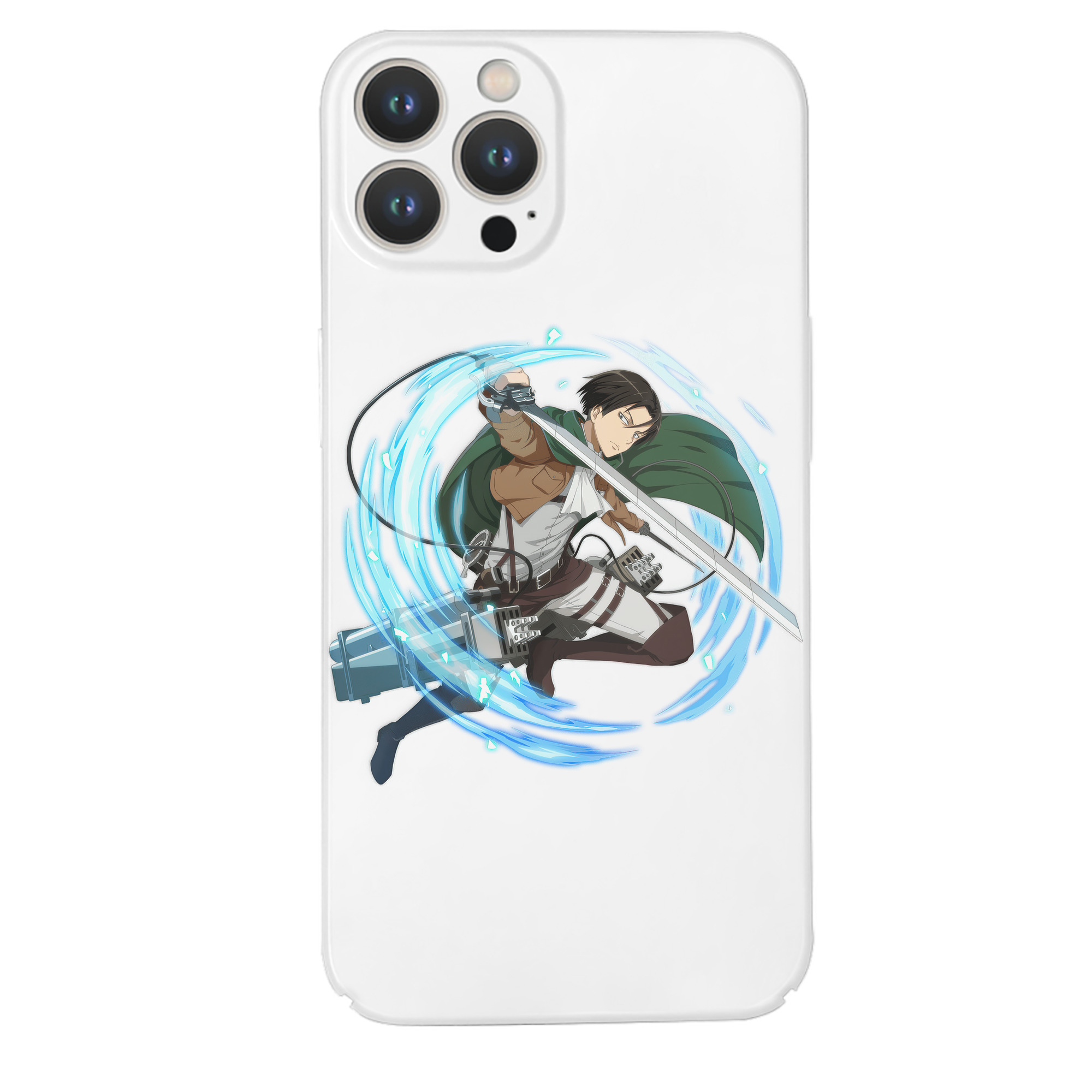 （画像用） 進撃の巨人 リヴァイ·アッカーマン Attack on Titan Levi Ackerman 【iPhone 14シリーズ対応】ハードケース